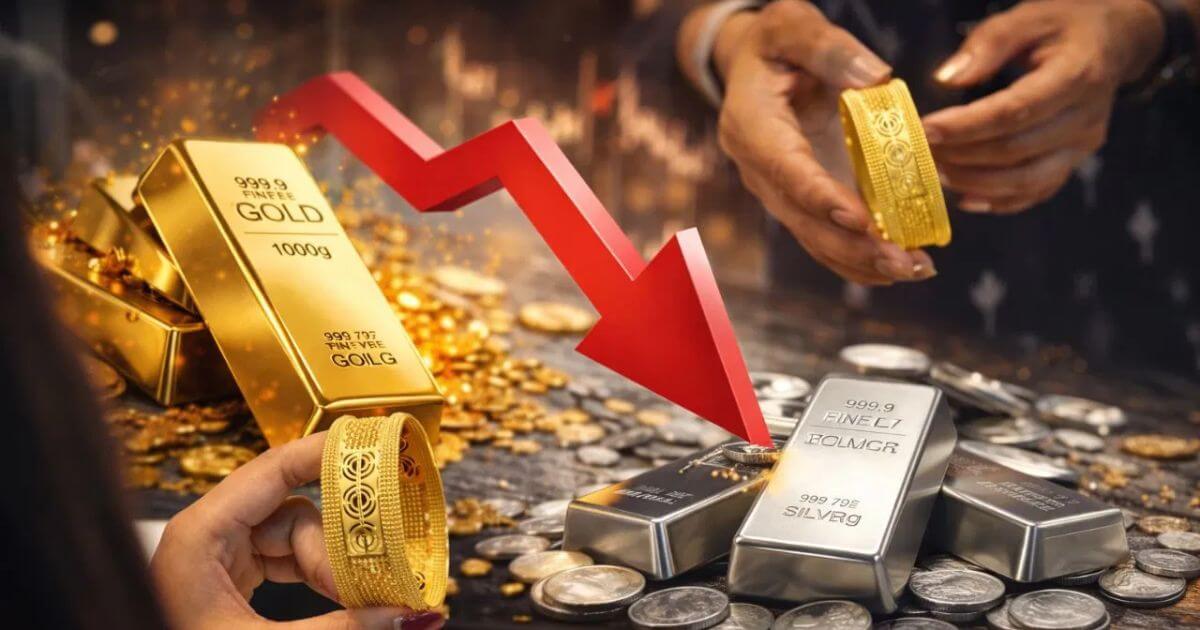 Gold Silver Price Crash