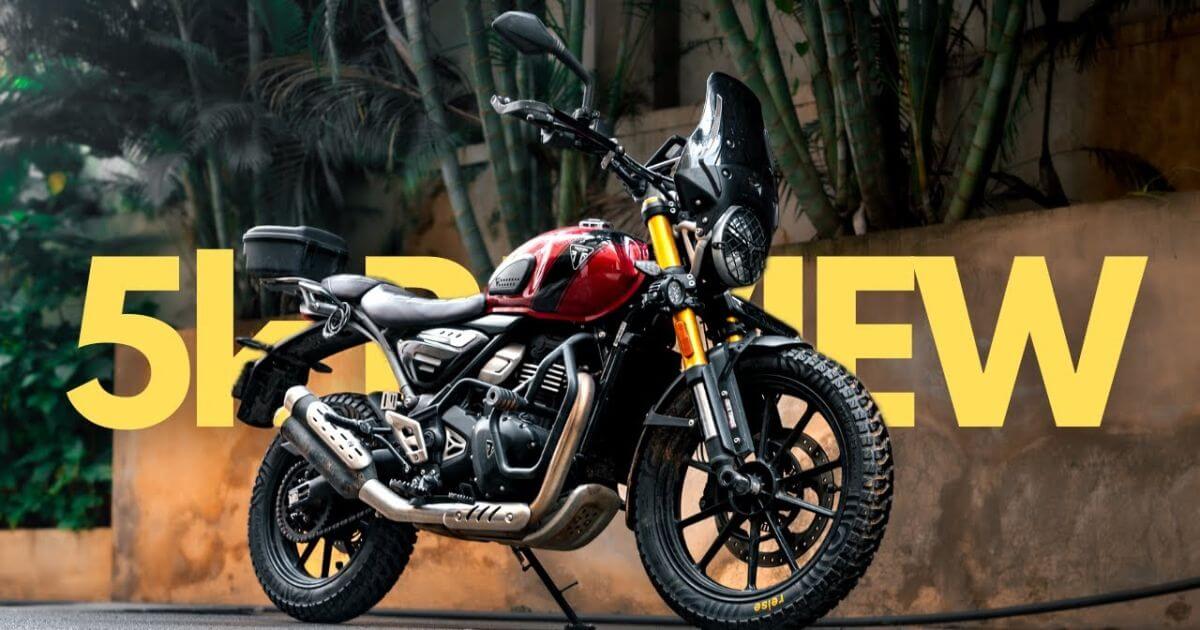 Triumph Scrambler 400 X